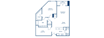 A black and white image of a house floor plan.