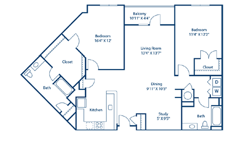 A black and white image of a house floor plan.