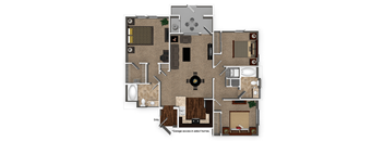 A floor plan of a house with a garage and a note that says "Garage access in select homes.".