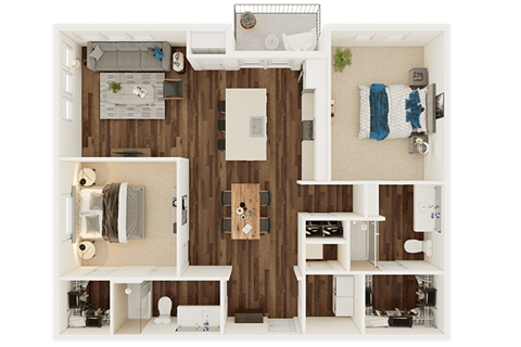 5116 Gate Pkwy N Studio-2 Beds Apartment for Rent - Photo Gallery 32