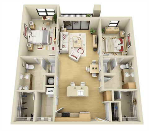 4943 Park Road Studio-3 Beds Apartment for Rent - Photo Gallery 59