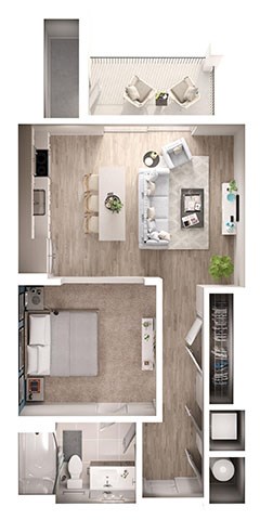 7407 Dominion Park Lane Studio-3 Beds Apartment for Rent - Photo Gallery 21