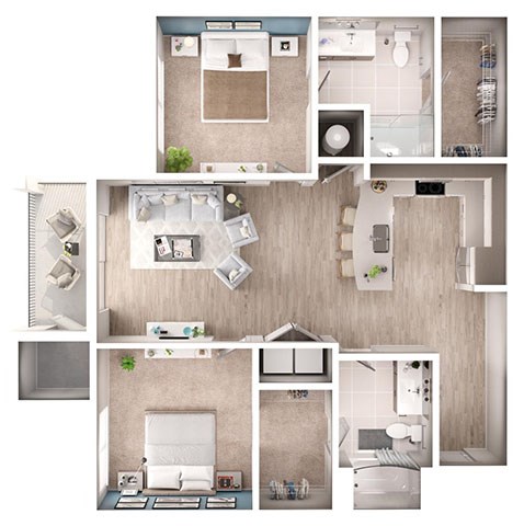 7407 Dominion Park Lane Studio-3 Beds Apartment for Rent - Photo Gallery 26