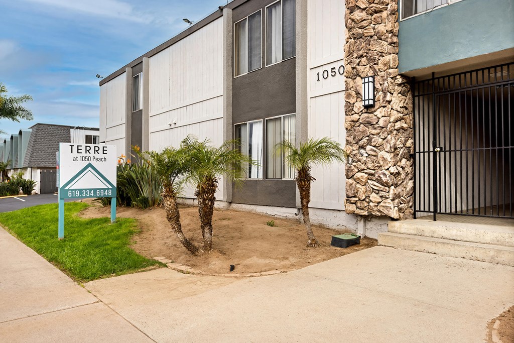 A building with the number 1050 on it.