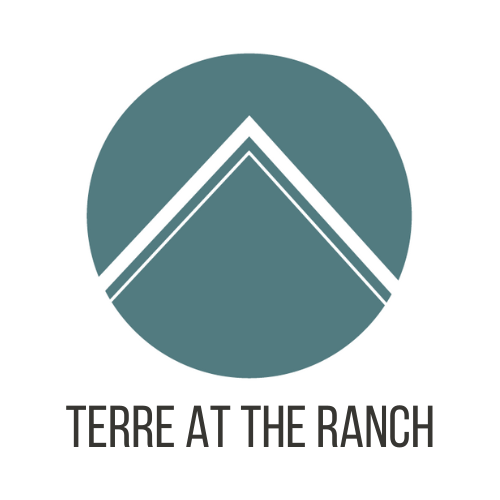 A logo with the text "TERRE AT THE RANCH" below it.