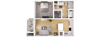 A series of images showing different rooms of a house.