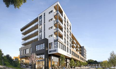 Exterior Rendering Columbia + Strand