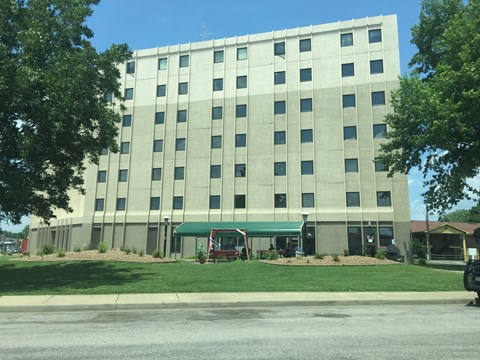 the building where the hospital is located is being remodeled