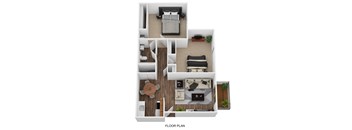 2 bed 1 bath at The Reserve at Grand Valley Apartments, Milford, OH, 46150