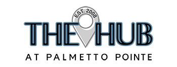 The logo for The Hub at Palmetto Pointe.