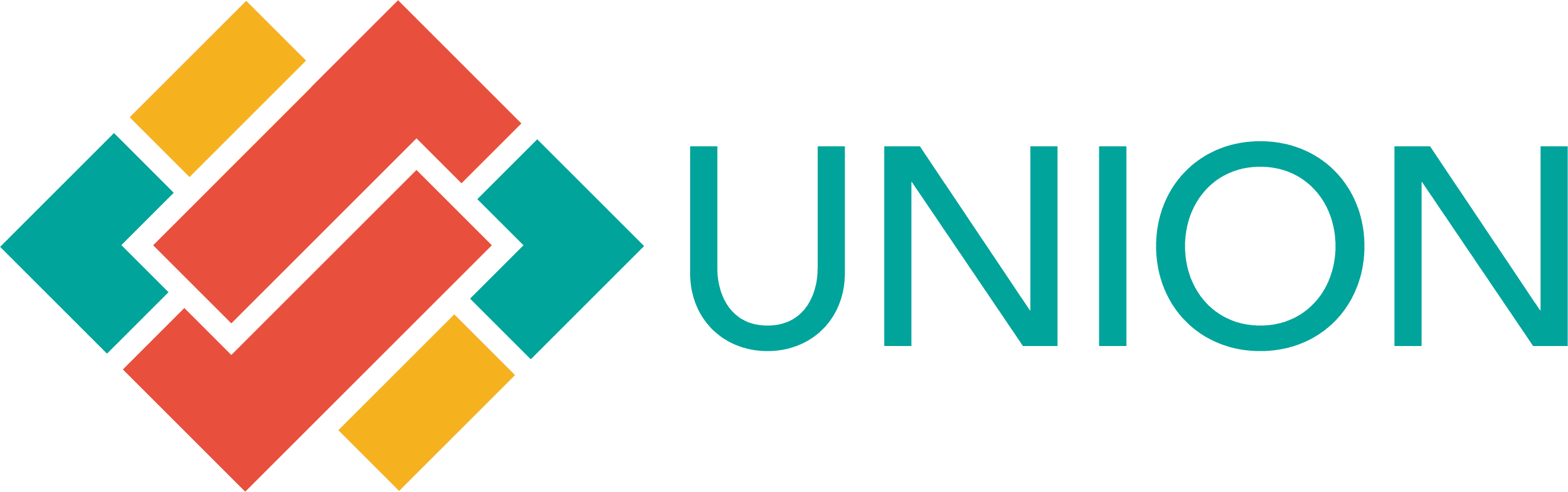 A graphic with a geometric design and the word "UNION" in large letters.