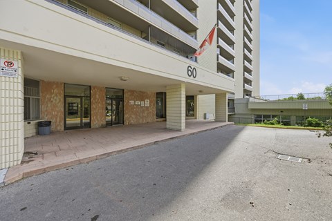 A building with the number 60 on it.