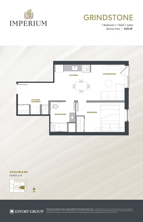 Grindstone Floor Plan at Imperium, Dundas Ontario