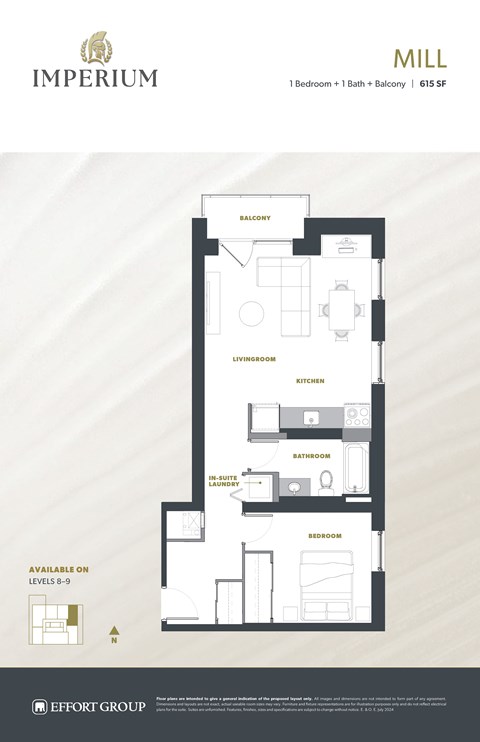 Mill Floor Plan at Imperium, Dundas, ON L9H 0C8
