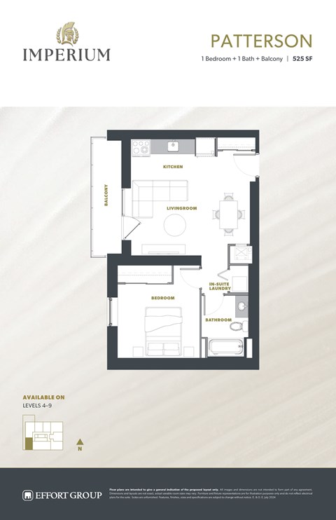 Patterson Floor Plan at Imperium, Dundas, ON