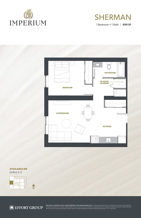 Sherman Floor Plan at Imperium, Ontario