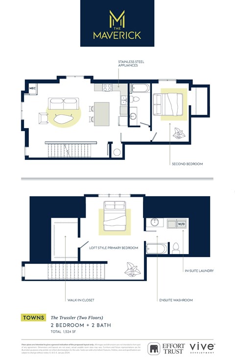 THETRUSSLER Floor Plan at The Maverick, Kitchener, N2H 0E3
