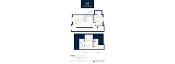 THEWESTMOUNT Floor Plan at The Maverick Apartments, Kitchener, N2H 0E3