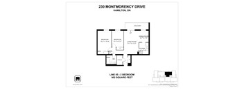 A black and white image of a floor plan for a 902 square foot home.