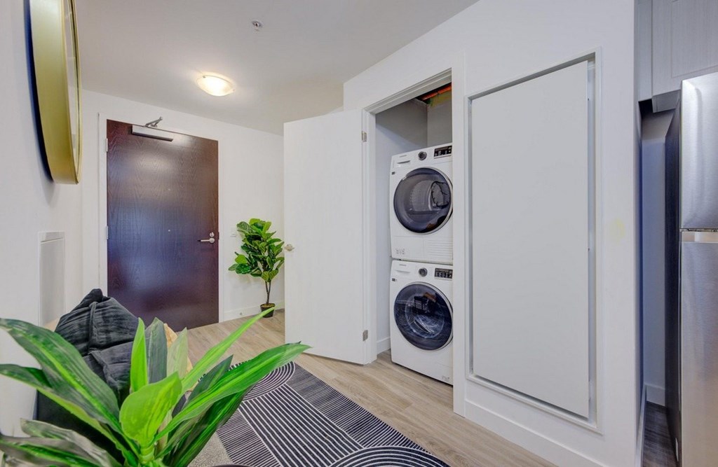 Washer Dryer In Unit at The Maverick, Kitchener