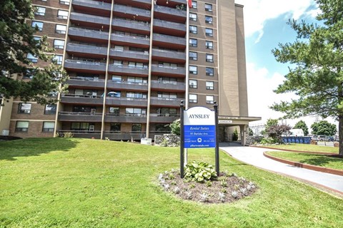AYSNLEY Apartments is the name of the apartment complex.
