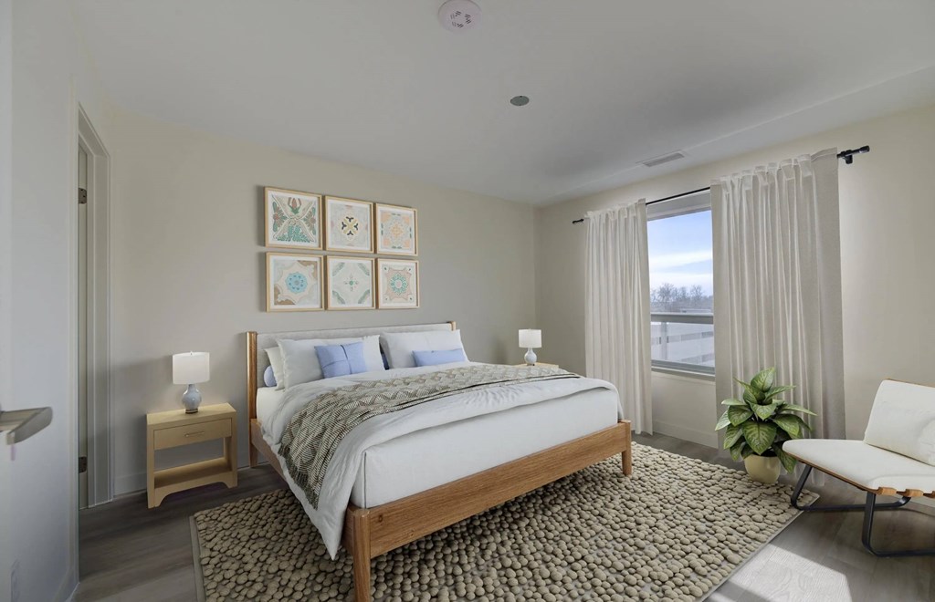 Large Bedroom at Sylk Towers, Kitchener, N2A 1B1