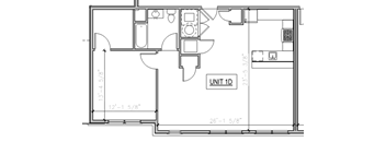 1bed 1bath