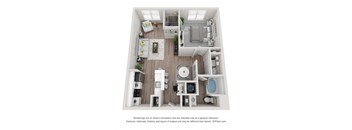 Chamblees SIGNATURE Floor Plan at Vue at Embry Hills, Atlanta, Georgia