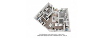 RoseRidge CLASSIC PLUS Floor Plan at Vue at Embry Hills, Atlanta, 30042