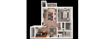 The Element Elite Floor Plan at Breckinridge Vue, Duluth, GA