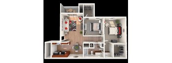 The Ridge Elite Floor Plan at Breckinridge Vue, Georgia