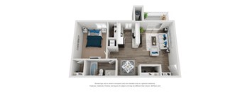 COLE Elite Floor Plan at Spalding Vue, Peachtree Corners, GA, 30092
