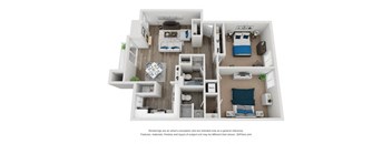 HARRISON Elite Floor Plan at Spalding Vue, Georgia