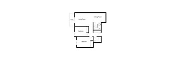 2 bed 1 bath at Oak Center Apartments, Oakland, 94607