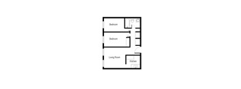 2 bed 1 bath at Mohican Apartments, New London, CT, 06320