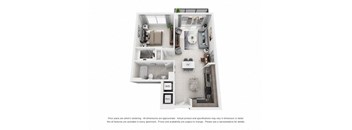 A1 Floor Plan at Palma, Doral, FL