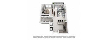 A3 Floor Plan at Palma, Doral, 33166