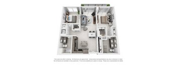 1B1PH Floor Plan at Palma, Doral