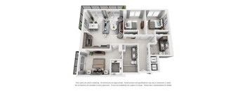 1C1 Floor Plan at Palma, Doral, Florida