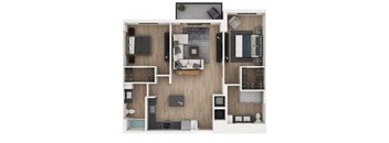 B2 Floor Plan at Palma, Florida