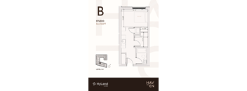 A floor plan for a studio apartment sized at 344 square feet is displayed.