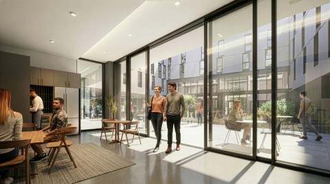 Lobby Area at Haven, Vancouver
