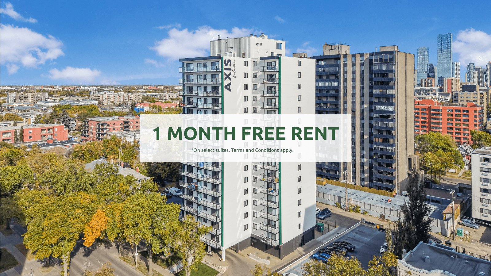 2 bedroom apartment - Axis Tower, Edmonton - unit A1605 3
