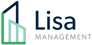 The image shows a logo with the text "Lisa Management".