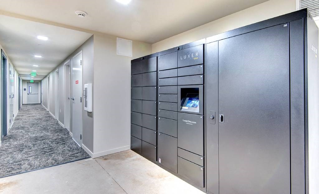 Package Locker at Metro Line Flats, Seattle, 98122