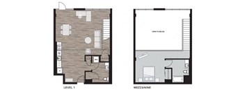 LWD Floor Plan at Riverfront Everett, Everett, Washington