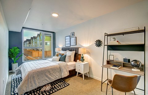Gorgeous Bedroom at Upton Flats, Seattle, WA, 98126