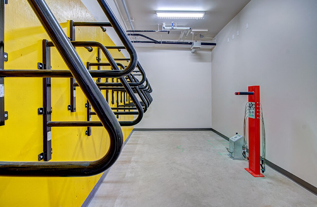 Bike Storage And Repair at Upton Flats, Seattle