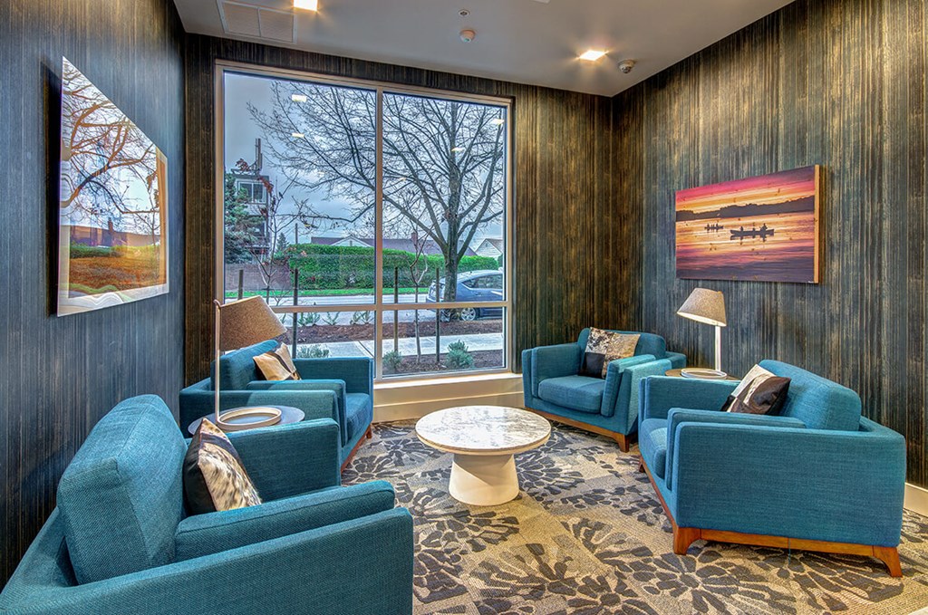 Lounge Area at Upton Flats, Seattle