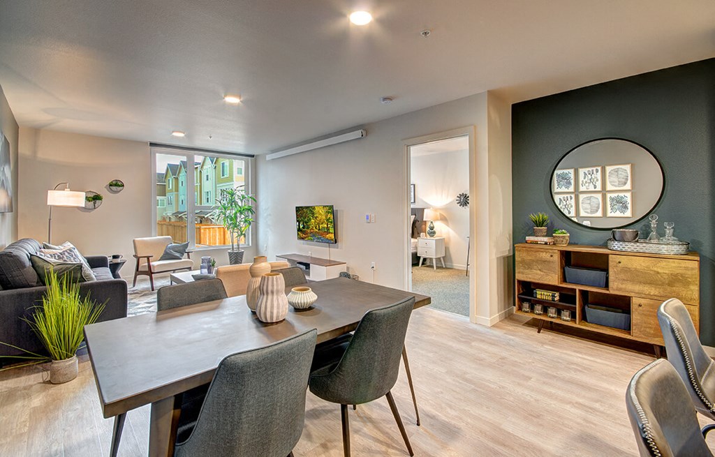 Dining And Living Area at Upton Flats, Seattle